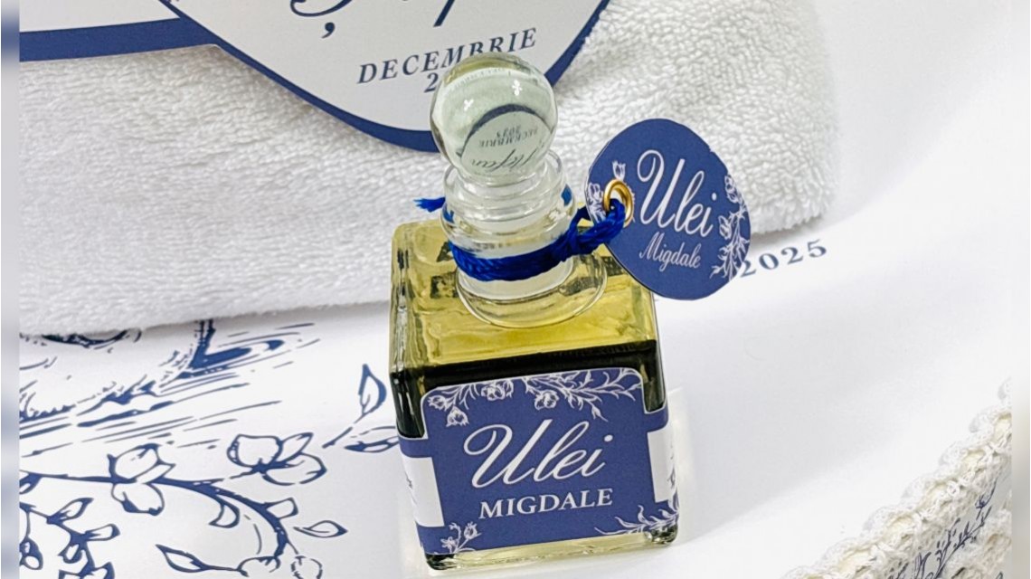 Set Prima Băiță cu nasii dupa botez Swan Lake Ritual Blând al apei pentru Băieți 36